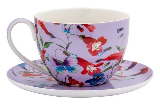 Чашка с блюдцем Пенстемоны, 0,4 л - Maxwell & Williams фото 4