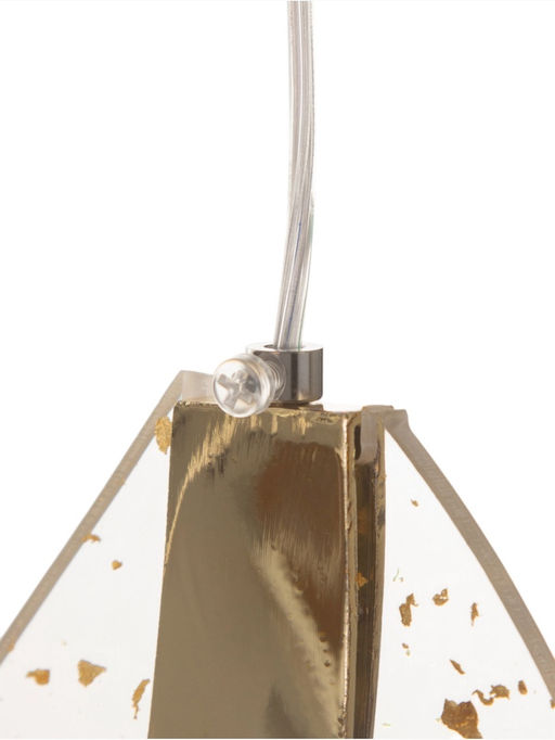Бра настенное BayerLux Therese, 14 Вт, LEd, 4000-6000К, золото, 35×13×13 см