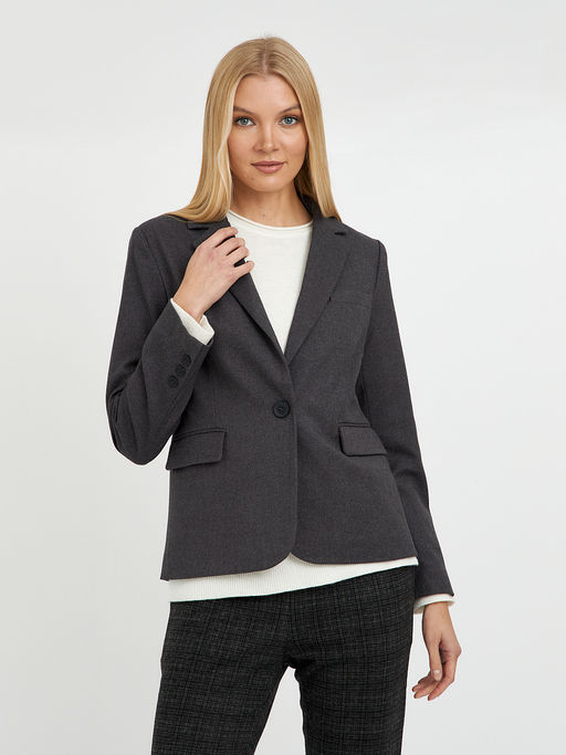 пиджак женский серый - Glenfield фото 6
