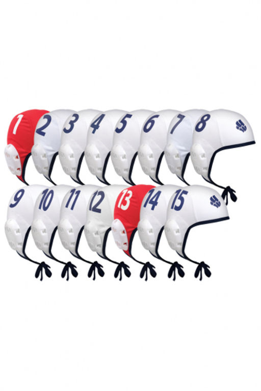 Водное поло Waterpolo set 15, Waterpolo set 13, Waterpolo caps, Шапочка для водного поло, Waterpolo - Mad wave фото 2