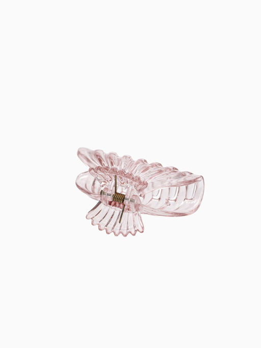 Цена за 6 шт. Крабики для волос «Флориана», набор 3 шт., мешочек, 6.5 и 4 см, розовые