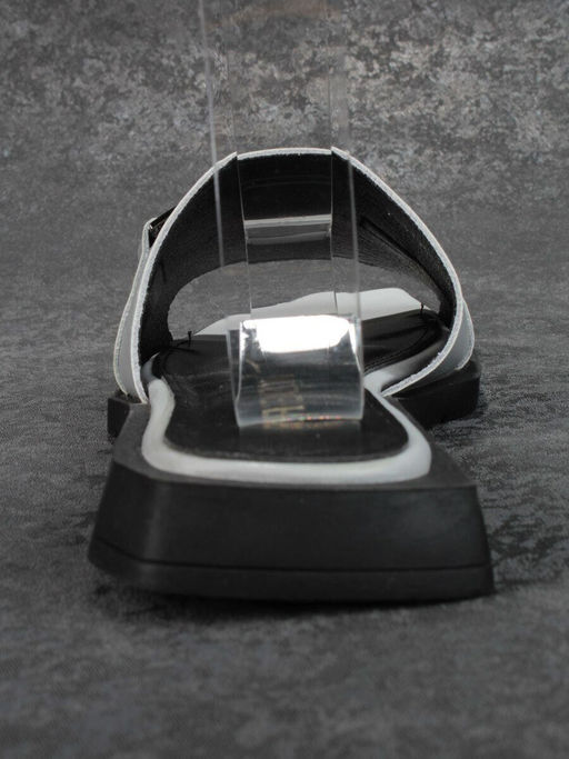 08-PEY184-3 BLACK/GRAY Босоножки женские (натуральная кожа) - No name фото 9