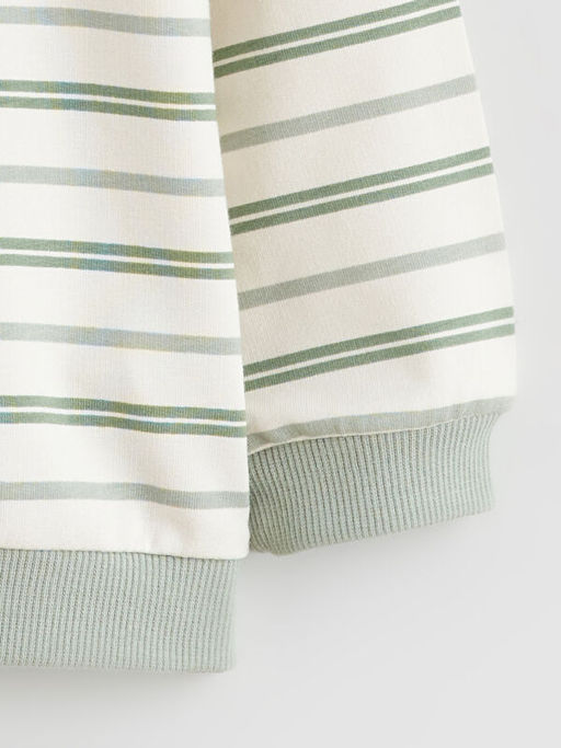 Bisiklet Yaka Erkek Bebek Sweatshirt ve E?ofman Alt?