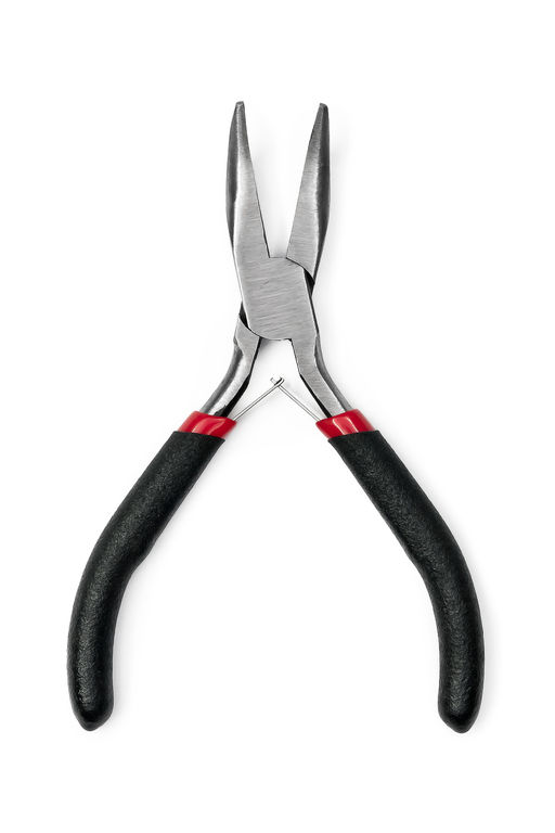 Инструмент для рукоделия Тонкогубцы изогнутые (SF-6158) - No name фото 2