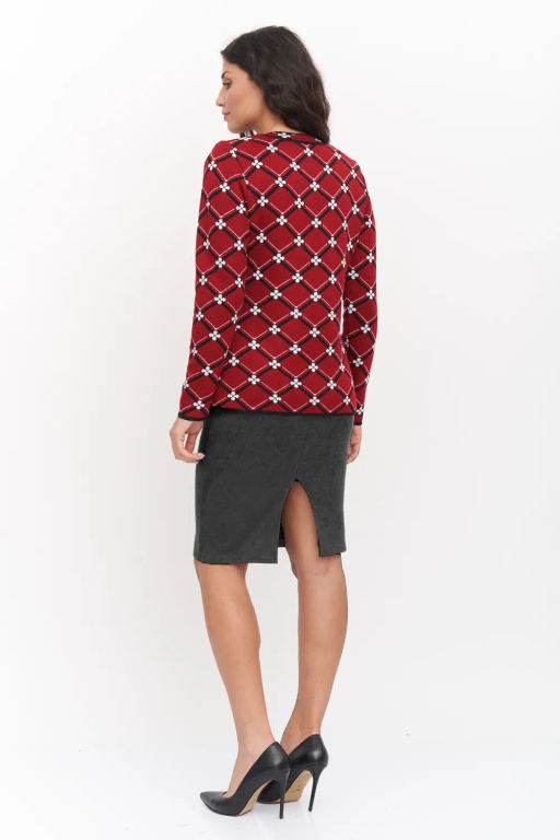 ЗЛАТА Жакет М 3171/красный