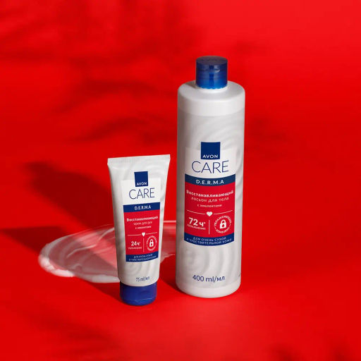 Восстанавливающий лосьон для тела D.E.R.M.A, 400 мл - Avon фото 5