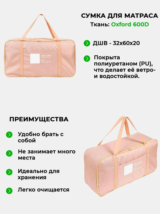 Матрас для шезлонга, лежака 60х190 сегментный SZO, Oxford 600D, поролон, пенополиуретан, непромокаемый Bio-Line  фото 30