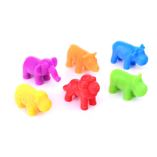 Настольная игра-сортировщик "Животные" в тубусе