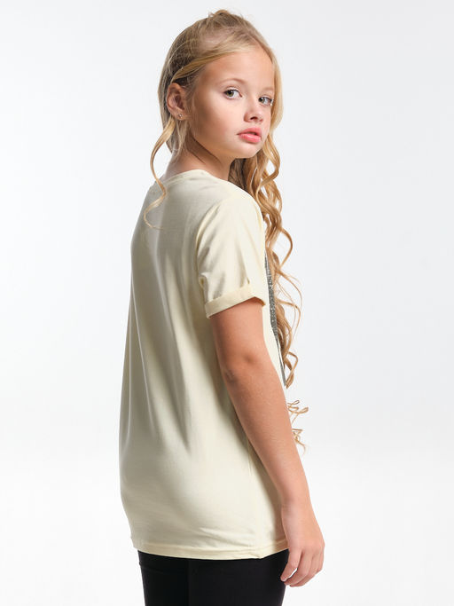 Футболка с принтом UD 0730 бир-зел/бел - Mini maxi фото 27