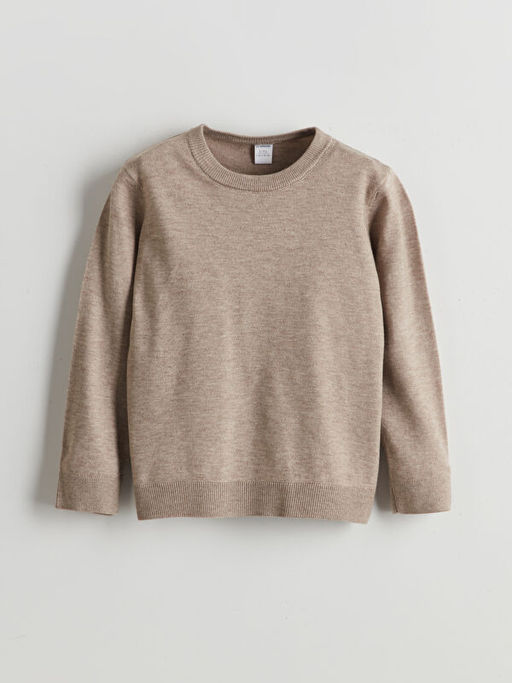 Bisiklet Yaka Erkek ?ocuk Triko Kazak