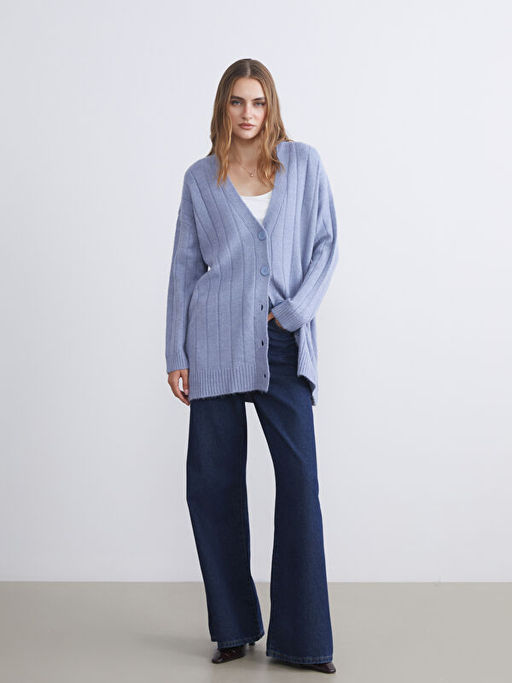 V Yaka Kad?n Triko H?rka