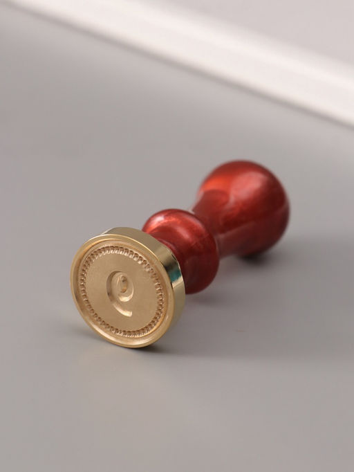 Печать для сургуча с пластиковой ручкой «Классика цифра 9», 2.5×2.5×6.3 см