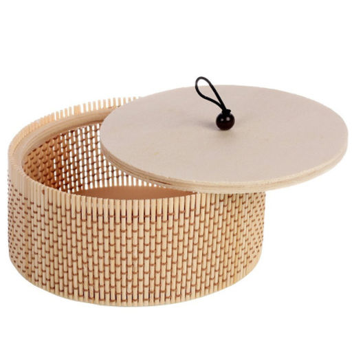 Шкатулка декоративная 13,5х11х6 бамбук / BBD39 /уп 4/72/ - Галеонтрейд фото 4