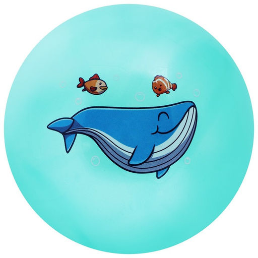 Мяч детский ZABIAKA «Кит», d=22 см, МИКС