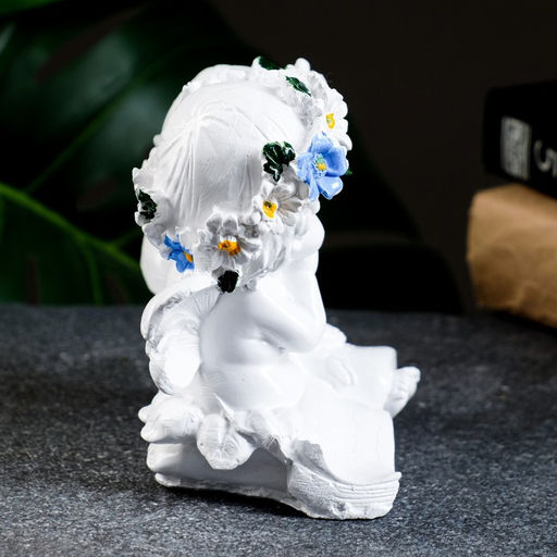 Фигурка гипс Два ангела с книгой, 12?12 см