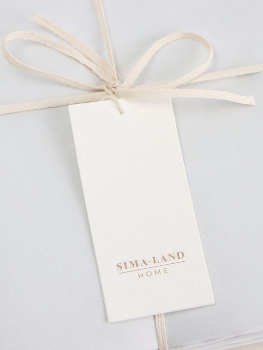 Простыня на резинке 1-спальная SL Home Foggy Dew, 90200+30 см, сатин - Sima-land home фото 6