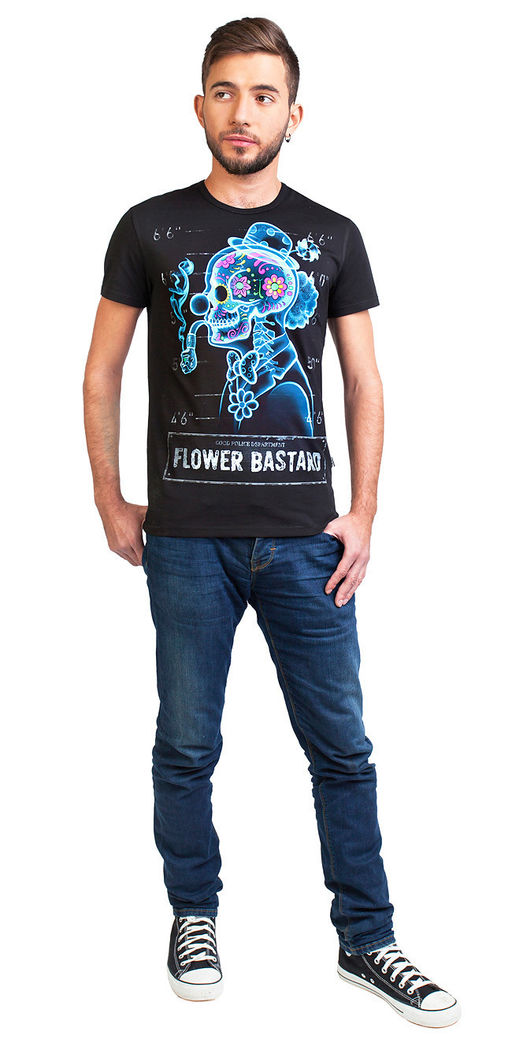 Футболка мужская FLOWER BASTARD - Good фото 2