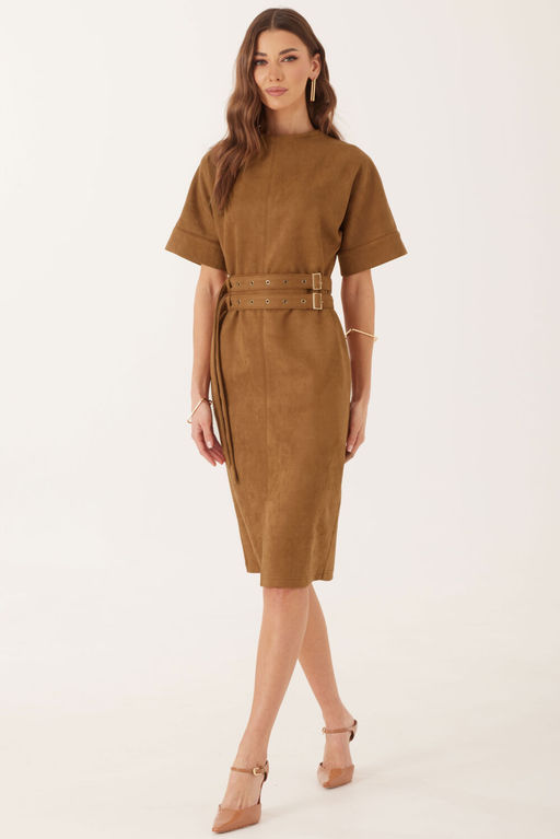 Платье LYUSHe 4005 коричневый  фото 6