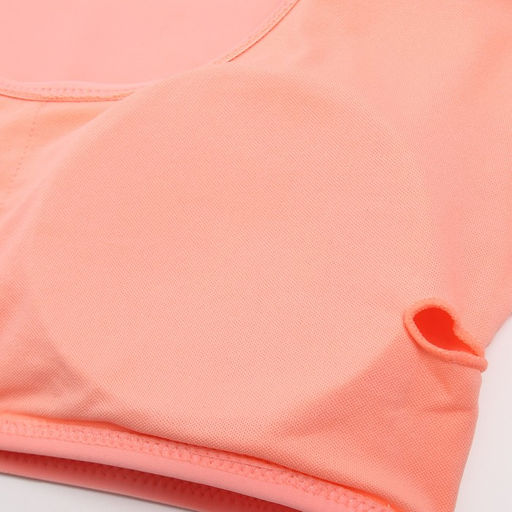 Купальник раздельный с длинным рукавом женский MINAKU, персиковый, размер 44