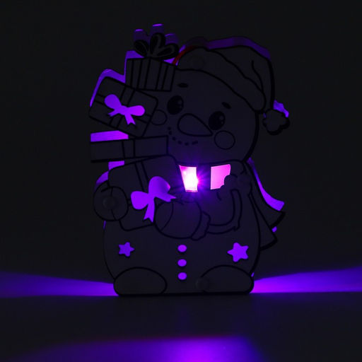 Набор для творчества Новогодний ночник. Снеговик