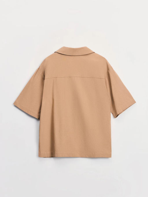 Блуза оверсайз из хлопка и вискозы ZR2605012010-63 / Zarina