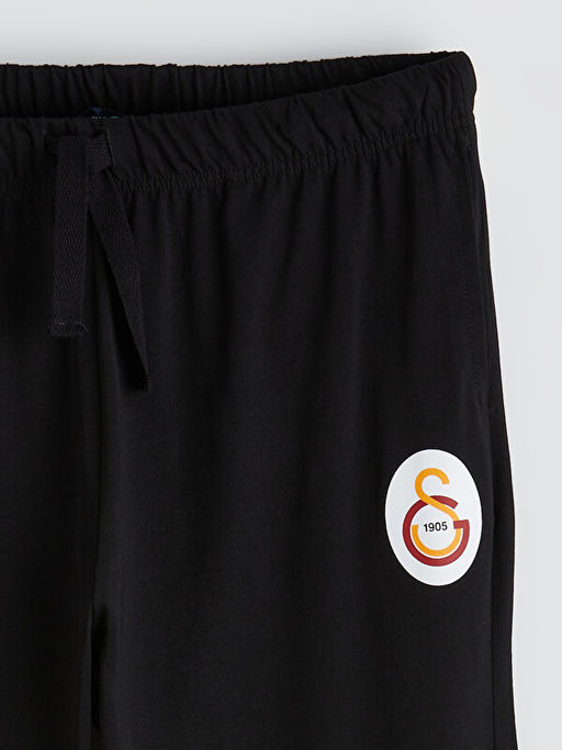 Regular Fit Galatasaray Bask?l? Erkek Pijama Alt