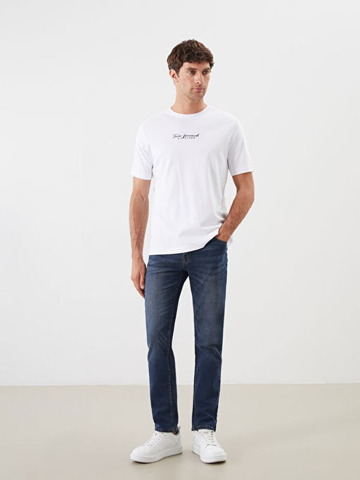 Slim Fit Erkek Jean Pantolon