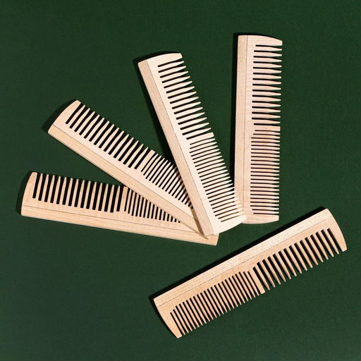 Цена за 25 шт. Расчёска деревянная под нанесение