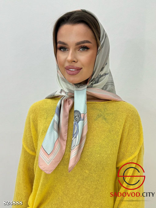 Платок женский с рисунком