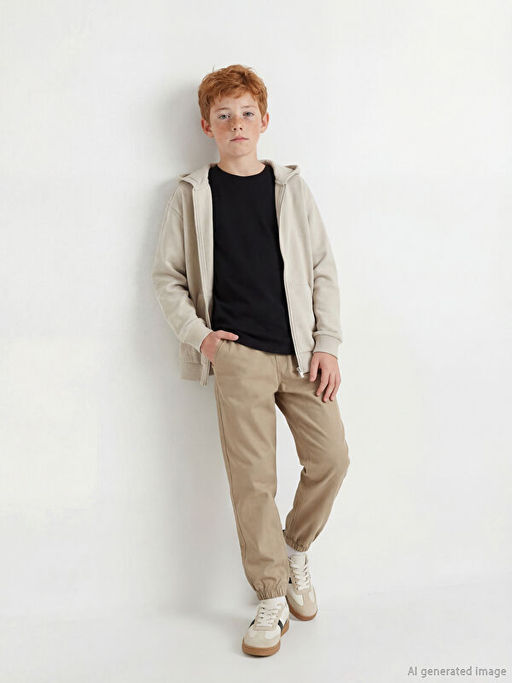 Beli Lastikli Erkek ?ocuk Jogger Pantolon