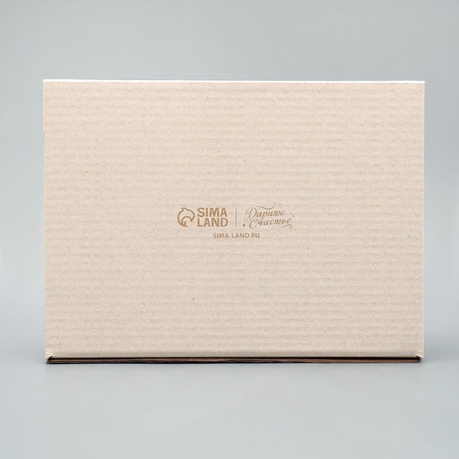 Коробка сборная Снежный город, бурый, 27 х 21 х 9 см - Дарите счастье фото 7