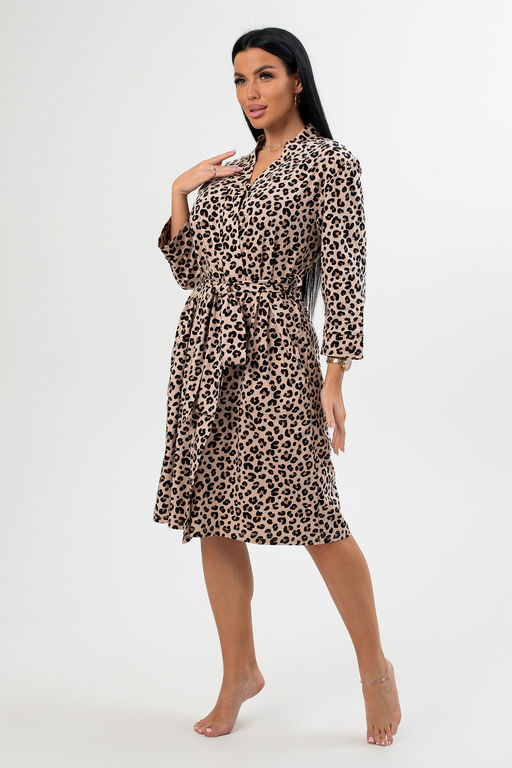 Халат домашний на запах ХЛ02-44