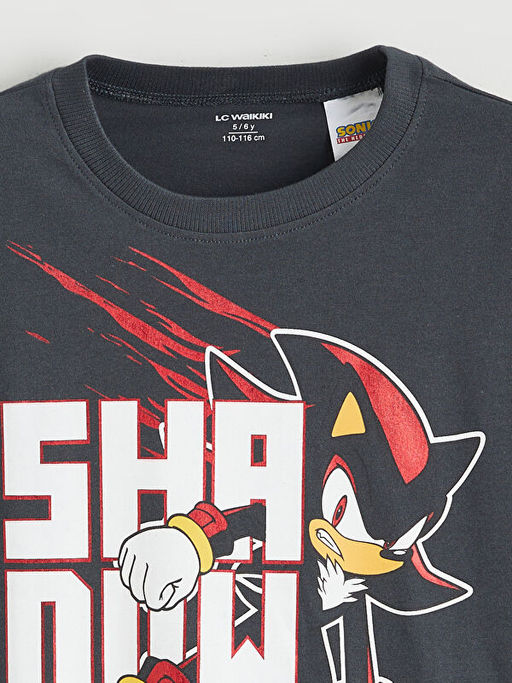 Sonic Bask?l? Erkek ?ocuk Ti??rt