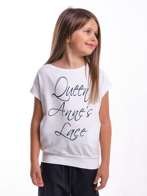 Футболка с принтом UD 0319 белый - Mini maxi фото 3