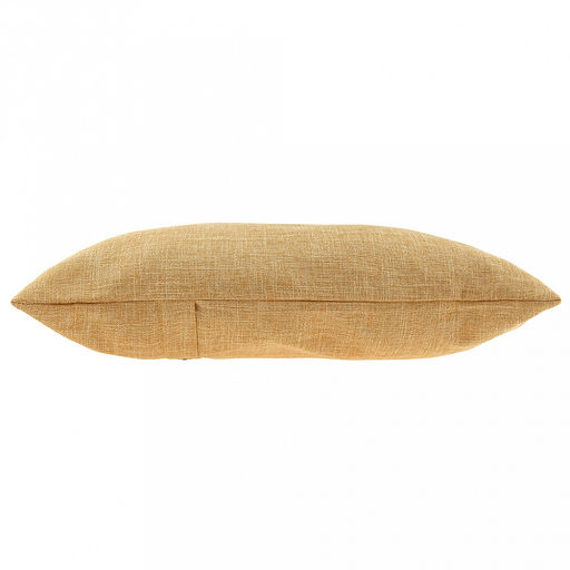 Наволочка декоративная 32х50см Пуговицы горчичный, 2-х сторонняя, искусственная ткань, подкладка-флизелин, на молнии (Китай) - Домашняя мода фото 9