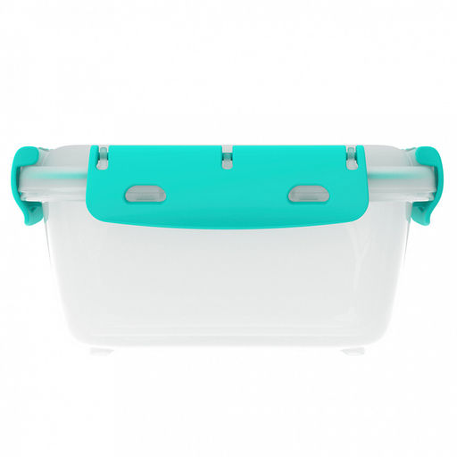 Контейнер для продуктов 0,8л, 17,3х13,1?х8,2см, с клипсами, уплотнитель, полипропилен, подходит для СВЧ (Россия) - Домашняя мода фото 3