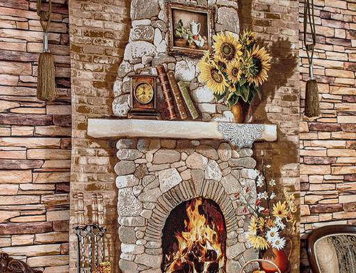 Очаг - гобеленовое панно - Гобеленглавснаб фото 2