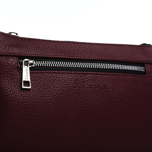 Сумка-клатч на молнии, цвет коричневый - Simaland фото 4