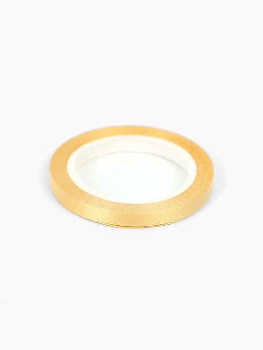 Лента  декоративная, 4 мм× 4 м, цвет золотой, набор 100 штук