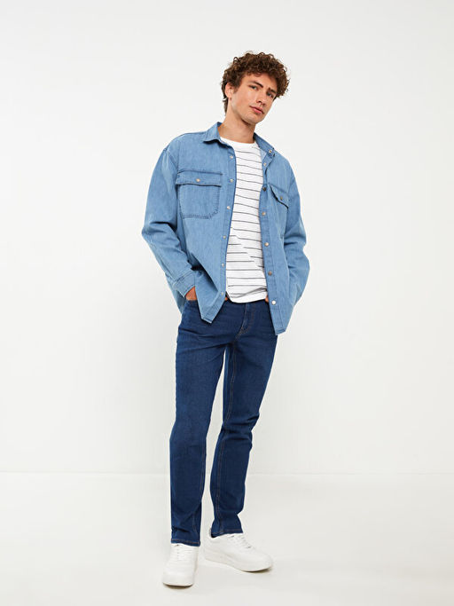 750 Slim Fit Erkek Jean Pantolon