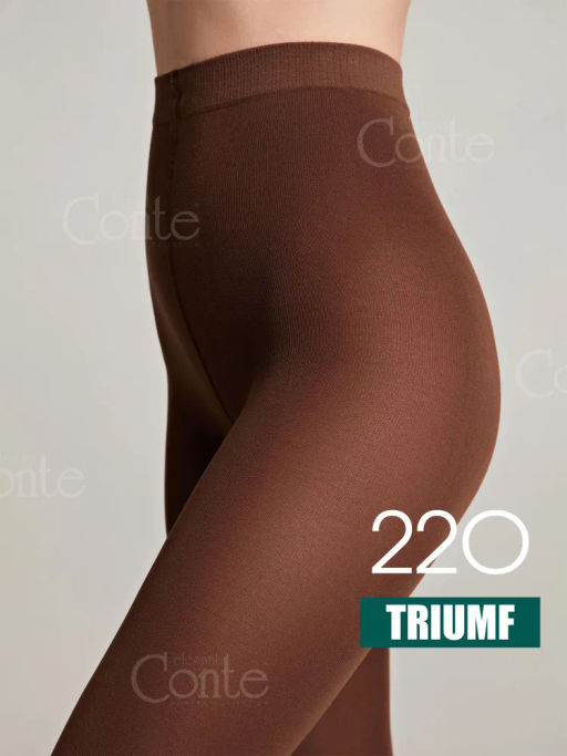 Колготки Conte Triumf 220 (40/5) - mocca - Conte elegant фото 6