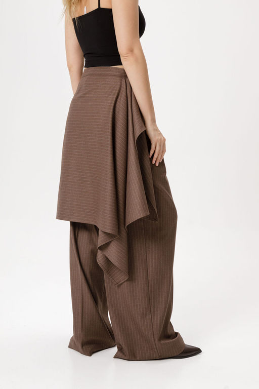 Юбка Pirs 6379-Р коричневый  фото 3