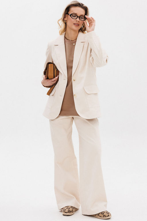 Костюм GO F3106/02-01.170-176 молоко - Pirs фото 3