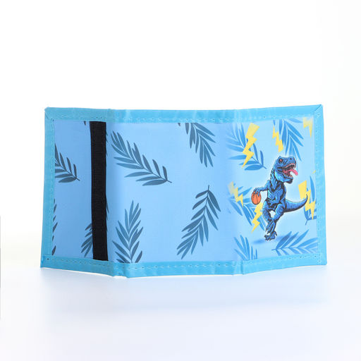 Кошелёк детский на липучке «Выбражулька», голубой