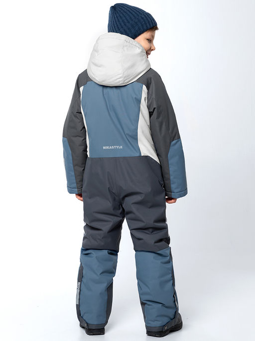 Комбинезон 8з6724 туман/асфальт - Nikastyle фото 2