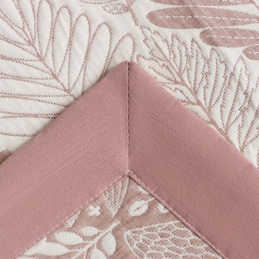 Покрывало хлопковое Этель Лес 150х2405 см, цвет бежевый, 100% хлопок, 300 гр/м2  фото 5