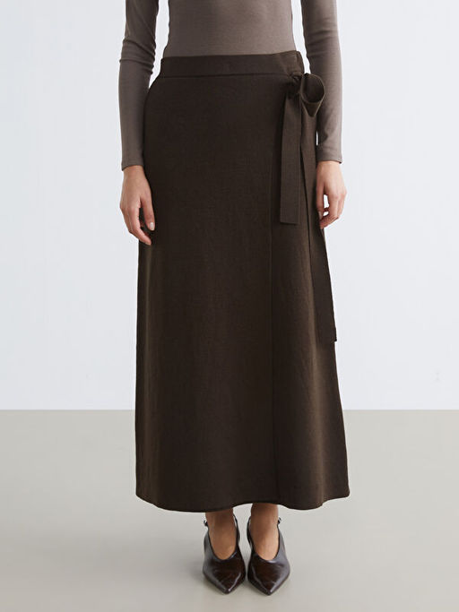 Beli Ba?lamal? Triko Etek