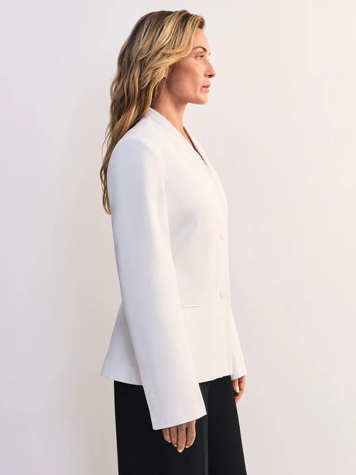 Приталенный жакет из хлопка / Zarina  фото 6