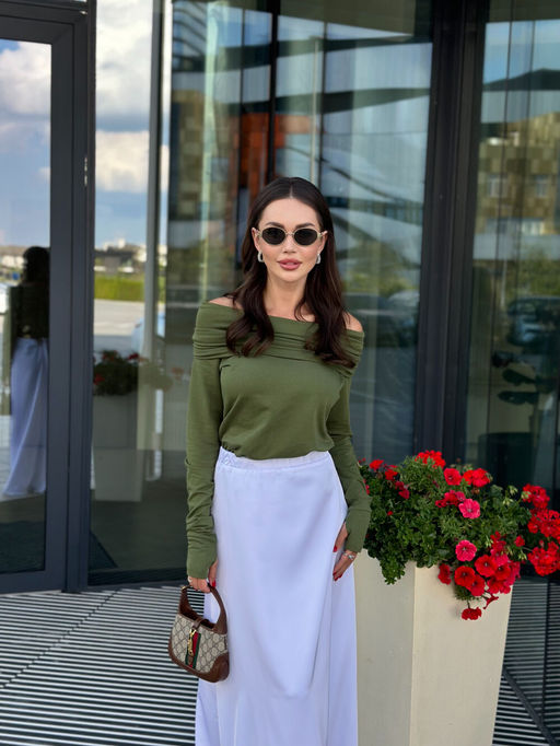 Джемпер AURA 2176-164 хаки