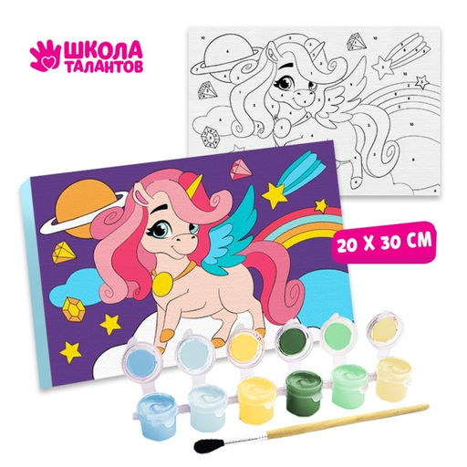 Картина по номерам Волшебство единорога 2030 см - Школа талантов фото 2